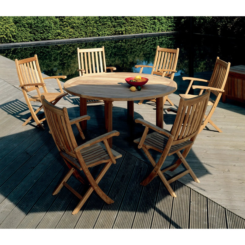 Ascot Outdoor Teak Dining Chair