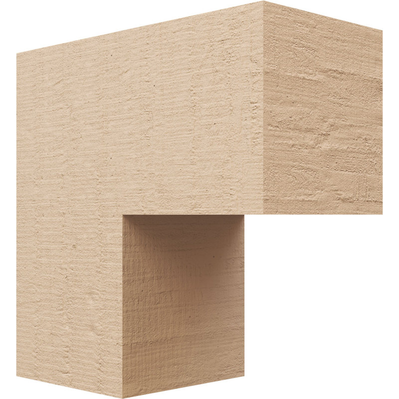 Corbeau TimberThane Chapel Hill, grain de bois brut, brun clair apprêté, H 14 po x l 7 po x P 14 po