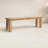 Bedwell Teak Outdoor Bench-418136636
