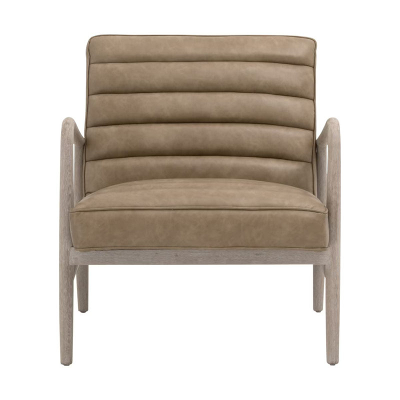 Fauteuil club en cuir Tahoe