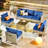 6 - Person Outdoor Seating Group With Cushions-815026013