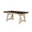 Ensemble de table de salle à manger extensible 6 pièces Cottage
