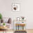 Accent Side Table with Bamboo Base-98284318