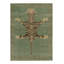 Distressed Homage Handmade Kilim Wool Animal Print Area Rug-1652860647