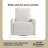 Kyoto Extra-Wide Nursery Power Recliner Swivel Glider with Dual USB Charging-113086334