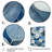 " Gray Blue Leafs Harmony "-1245323676-1245323672