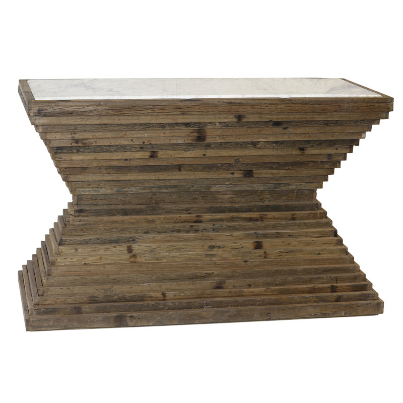 Console Summit en bois - brun naturel