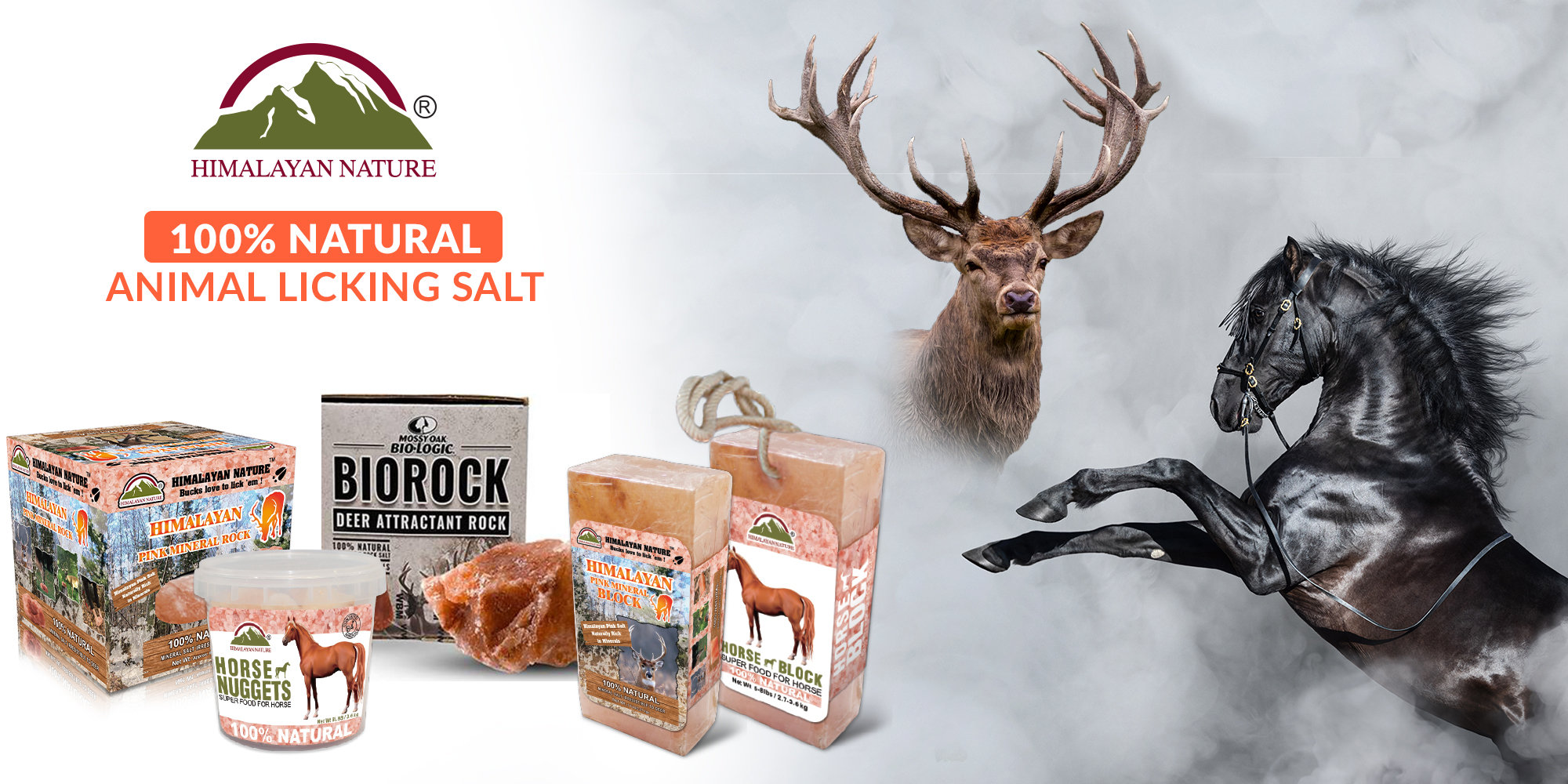 Himalayan Nature Animal Licking Salt Mineral Rock,100 Natural Rock