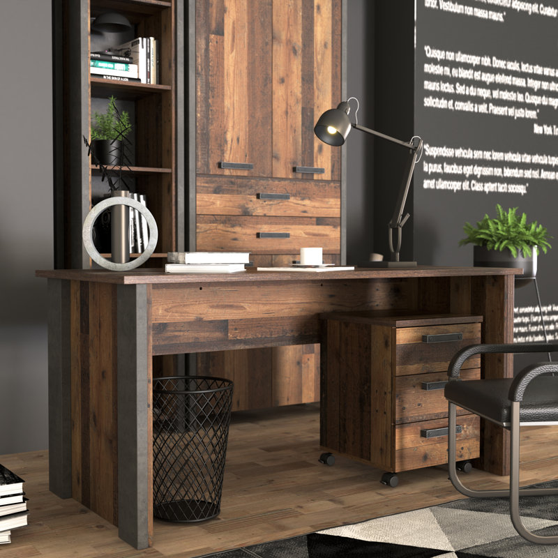 Lanham Writing Desk, 73.5cm H x 153cm W x 70cm D