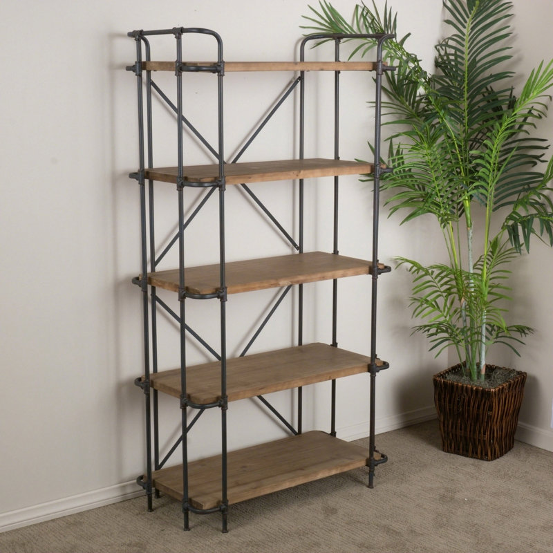 Bibliothèque à 5 tablettes