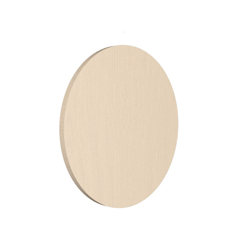 Clean 1 - Light LED Flush Mounted Sconce, 9.84" H x 9.84" W x 1.18" D, Organic Cappuccino