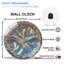 Horloge murale Iridescent
