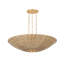Troy Lighting Ollie 40.25 inch wide 6 Light Chandelier in Vintage Gold Leaf