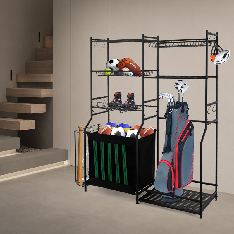 Sports Equipment Storage Rack