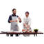 Solid Colour Cotton Bib Apron