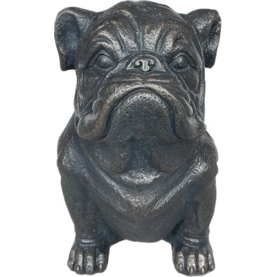 Statue de jardin assise