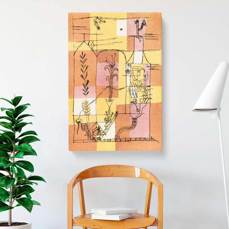 In The Spirit Of Hoffmann by Paul Klee - Wrapped Canvas, 50cm H x 35cm W x 3cm D