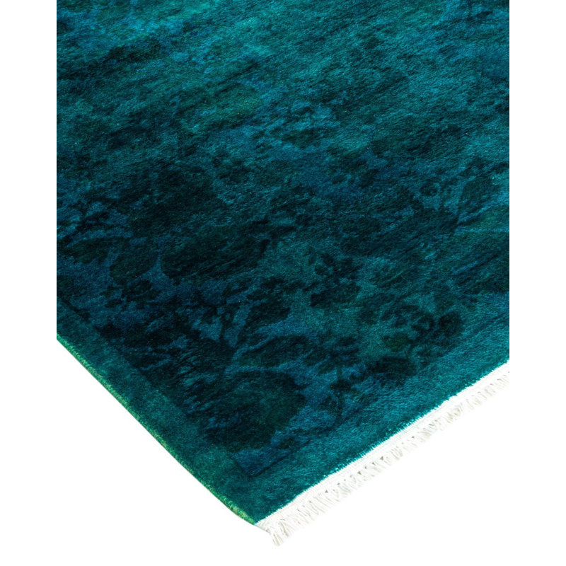Tapis unique bleu 3 pi 2 po x 5 pi 2 po Yani