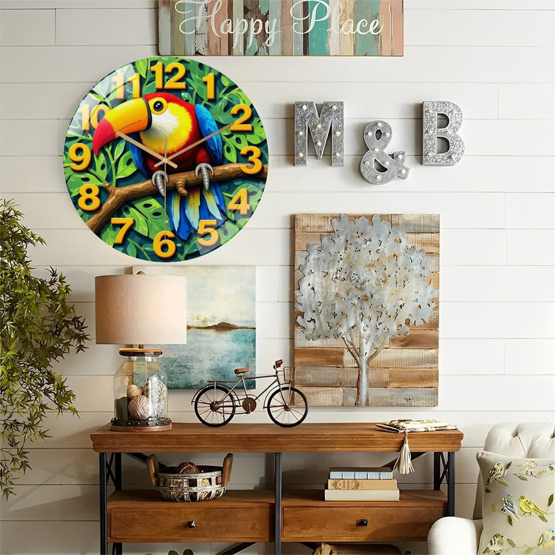 Horloge murale 12 po