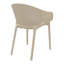 Chaise d'appoint empilable pour patio Farrah-1582597411