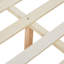 Upholstered Bed Alteriq 140 X 200 Cm Cord With Slatted Frame-135434283