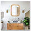 Miroir mural en bois 31,5 "x 23,82"