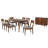 Phyllida 6 - Person Four Leg Dining Set-896222034