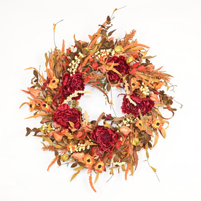 Handcrafted Faux 26'' Wreath