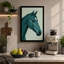 Geometric Horse Modern - Wrapped Canvas-151549552-151549554