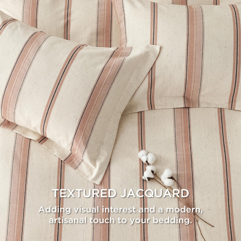 Ensemble de housse de couette Bedure, Housse de couette grand + 2 taies décoratives