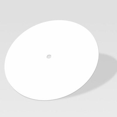 Round Diffuser Translucent Frosted Soften Light Filter