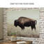 Brutus Wrapped Canvas Print