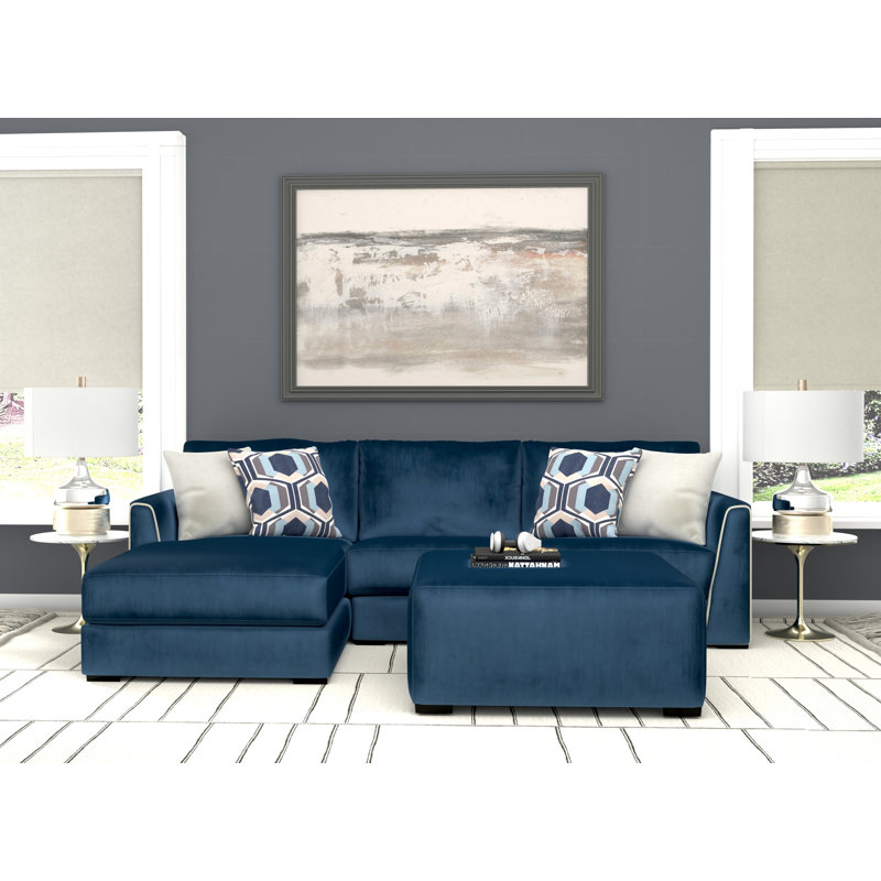 Horst Upholstered L-Shaped Sectional, Left Hand Facing
