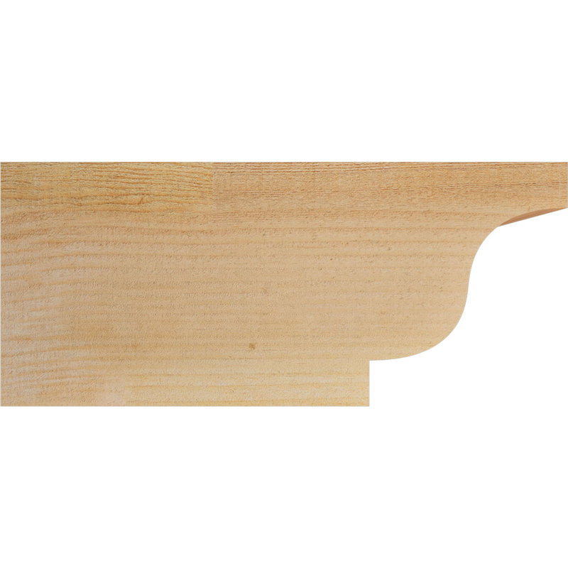 Queue de chevron Newport, Douglas, 8" H x 18" W x 6" D