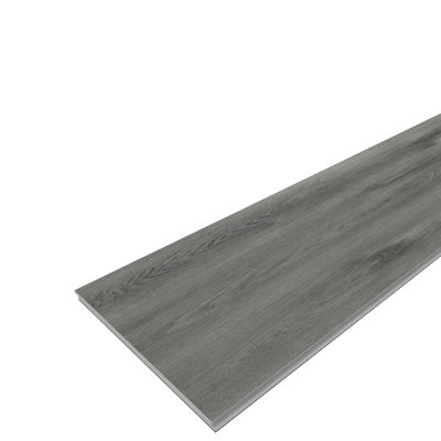 EverLux Basic Glacier Mist 20 MIL x 7.08" W x 48" L Waterproof Click Lock Luxury Vinyl Flooring (23.6 sq. ft. /case)