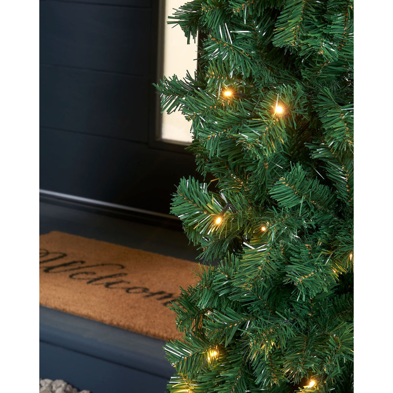 210cm Lighted Faux Garland with Lights