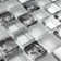 Mini Tiny 1" x 1" Natural Stone Grid Mosaic Wall Tile