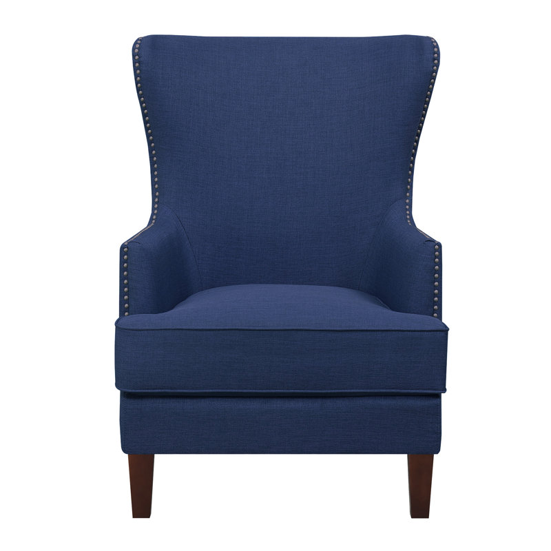 Fauteuil Ameryst, Chenille bleu