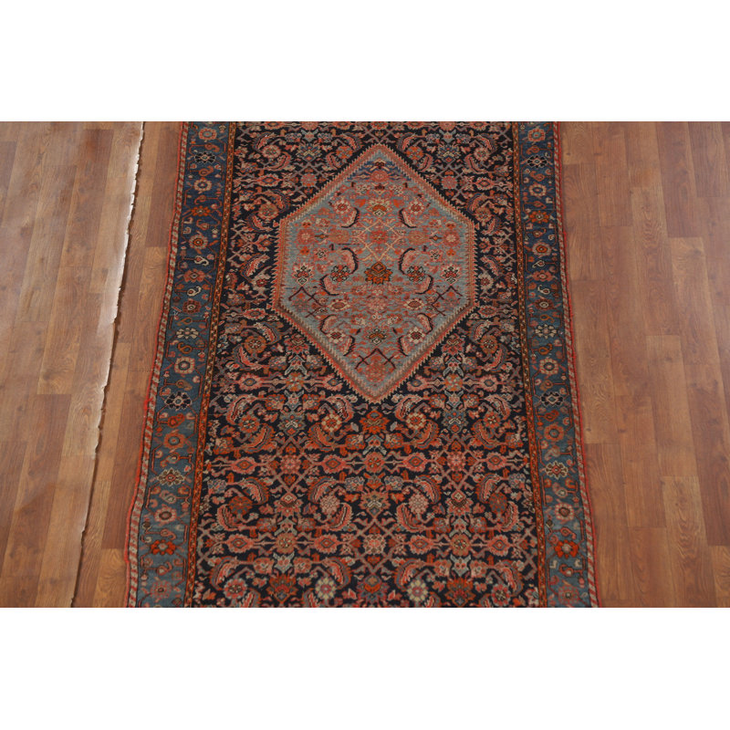 Tapis de couloir traditionnel pré-1900 3 x 19