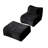 Wiliams Armless Accent Chair And Ottoman Set-1967869911
