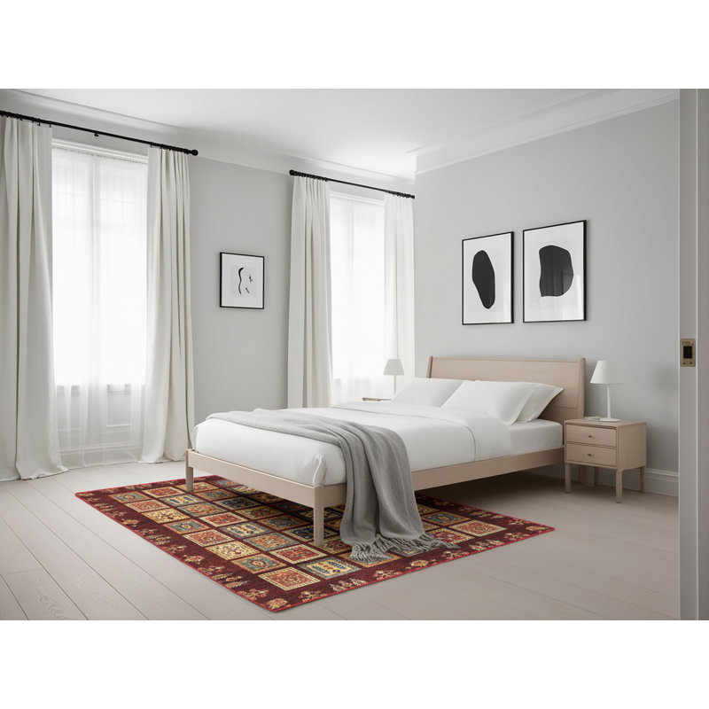 Tapis abstrait moderne 624, Rectangle 5 pi x 7 pi