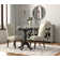 Rebekah Round Solid Wood Base Dining Table