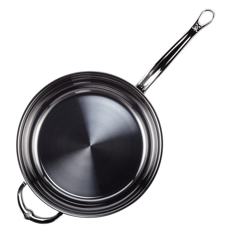 Hestan Stainless Steel Titanium NanoBond 5-Qt. Essential Pan with Helper Handle