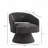 Upholstered Velvet Round Swivel Barrel Chair-33521074