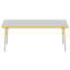 Laminate Adjustable Rectangle Activity Table-92311956
