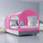 Portable Polyester Zipper Bed Canopy Privacy Space-1098873494-1098880162