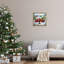 Art mural en toile «Holiday Truck & Tree» par Jean François