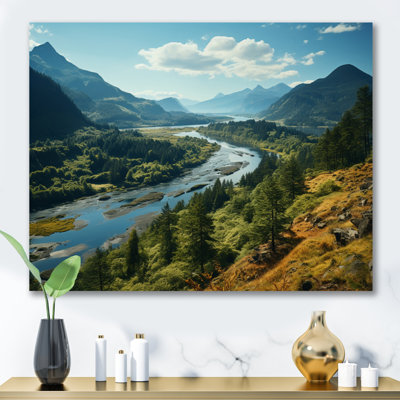 " USA Columbia River Gorge Landscape I "