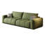 Canapé modulaire vert 100% polyester-109026826-109026828