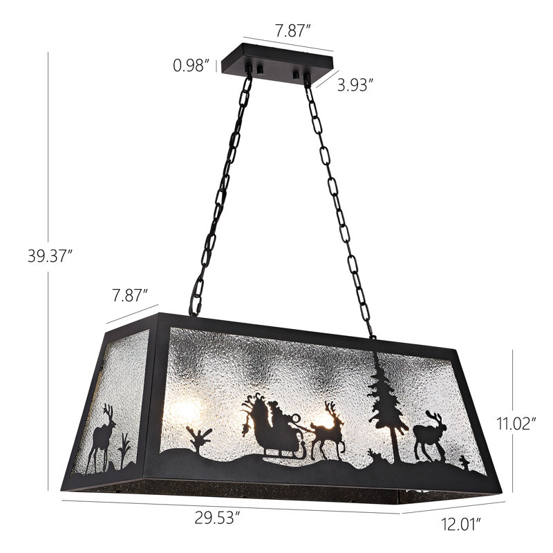 McBain 4 - Light Kitchen Island Pendant